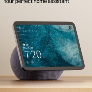 Amazon Echo Show 8 (newest model), vibrant 8.7" HD display with spatial audio